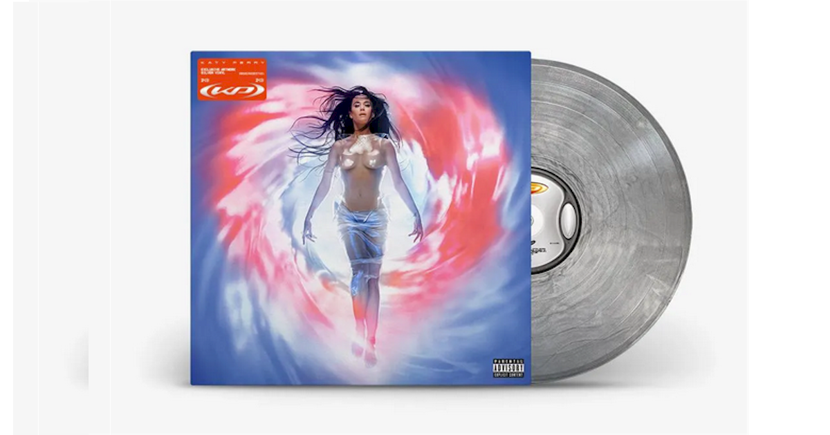 Katy Perry: novo álbum '143' ganha versão em vinil prata Katy Perry: novo álbum '143' ganha versão em vinil prata