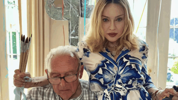 Madonna celebra aniversário de 94 anos do pai Silvio Ciccone