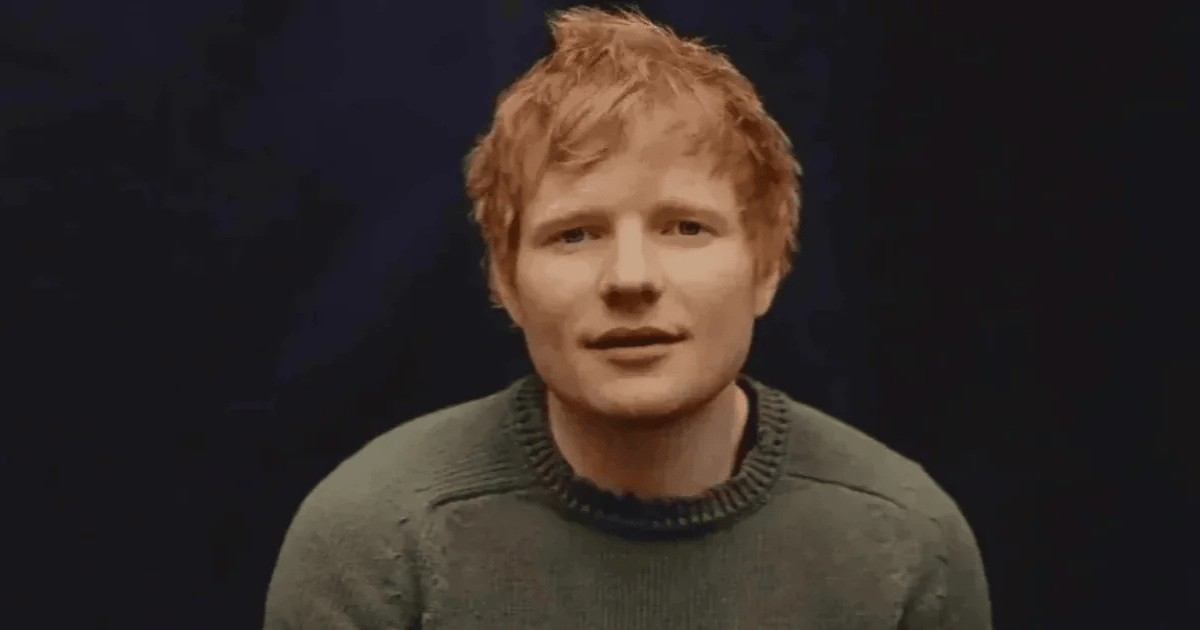 Shape of You: Ed Sheeran canta faixa mais ouvida da década 
